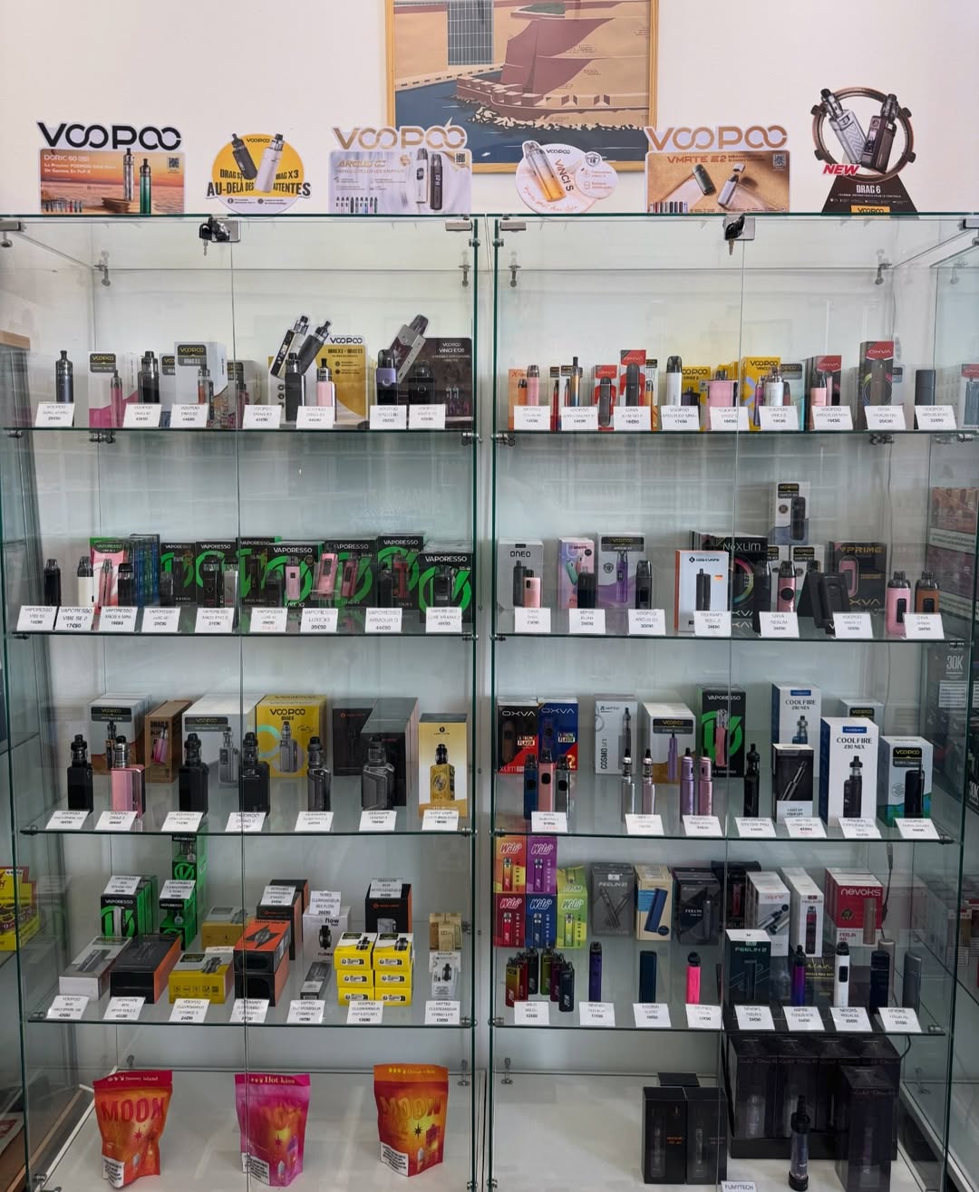 Vitrine Voopoo